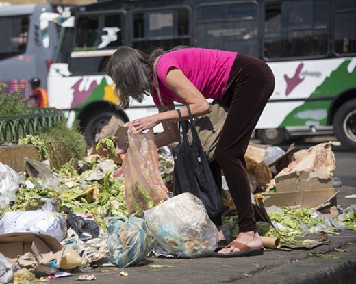 Food distribution in Venezuela